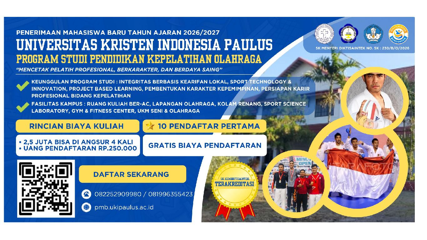 Penerimaan Mahasiswa baru Pendidikan Olahraga