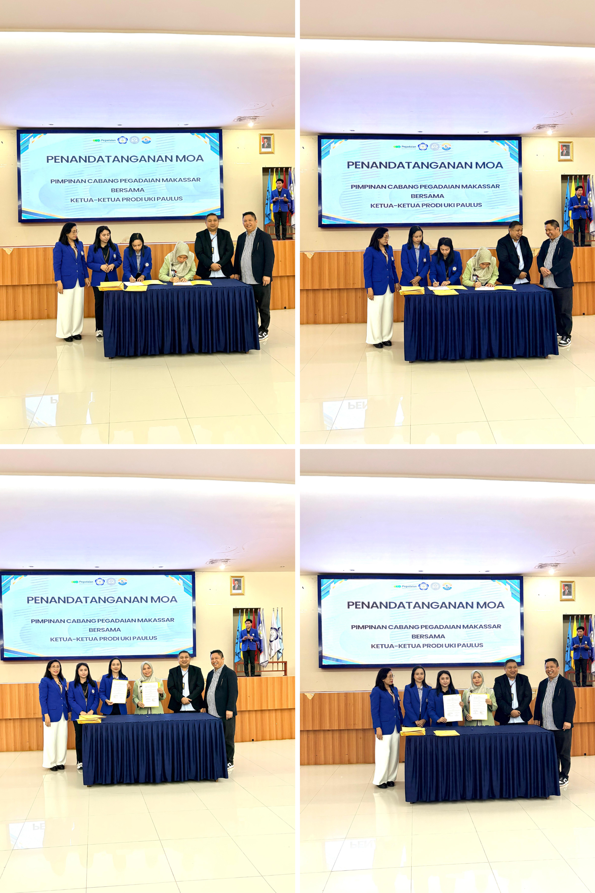 Penandatanganan MoA PT Pegadaian Cab. Makassar