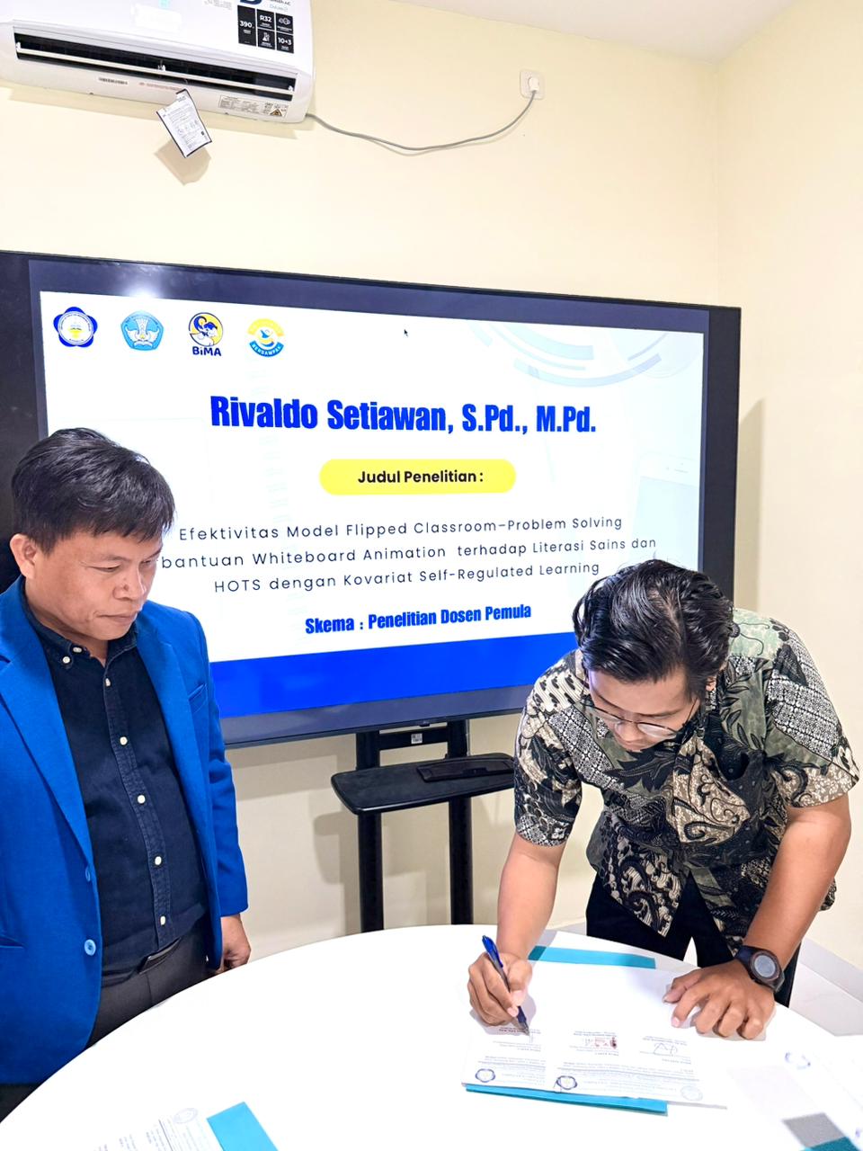 Penandatanganan Kontrak Penelitian dan PKM 2026