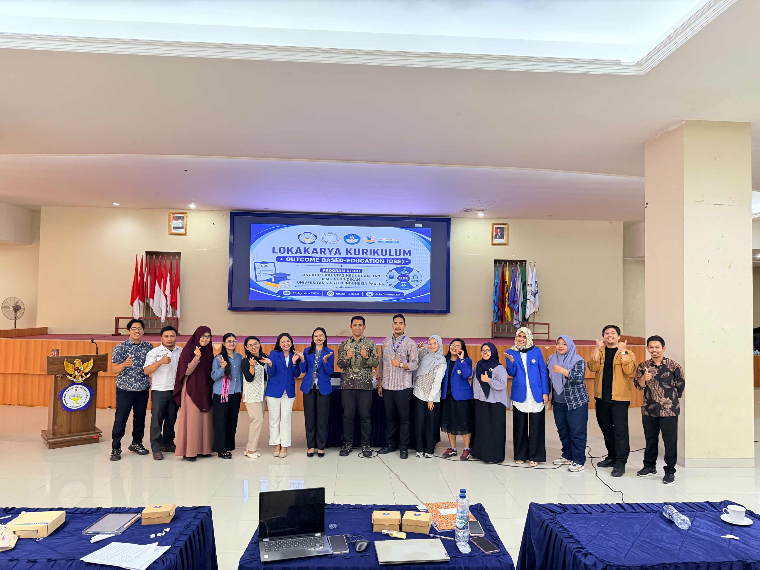 FKIP UKI Paulus Gelar Lokakarya Kurikulum OBE 2026